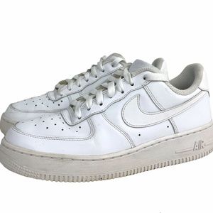 Nike Air Force 1 Women's Size 8 White on White Sneakers 315115-112  2016